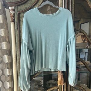Z Supply Seafoam Green Sweatshirt